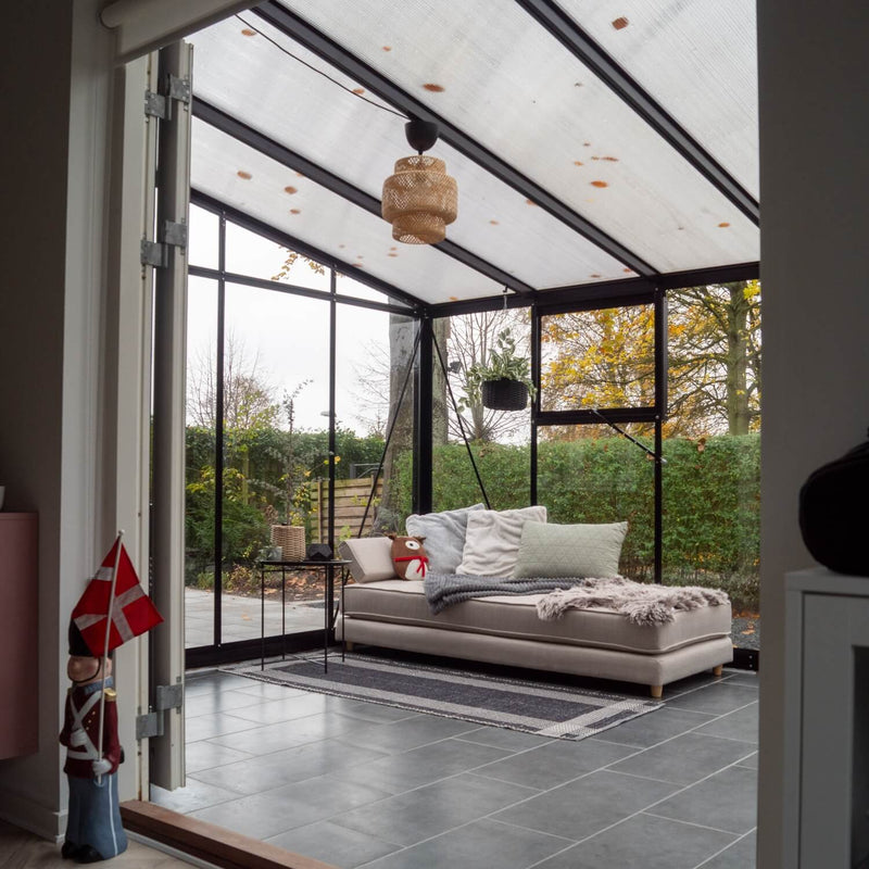 Vægdrivhus Royale 12 M²