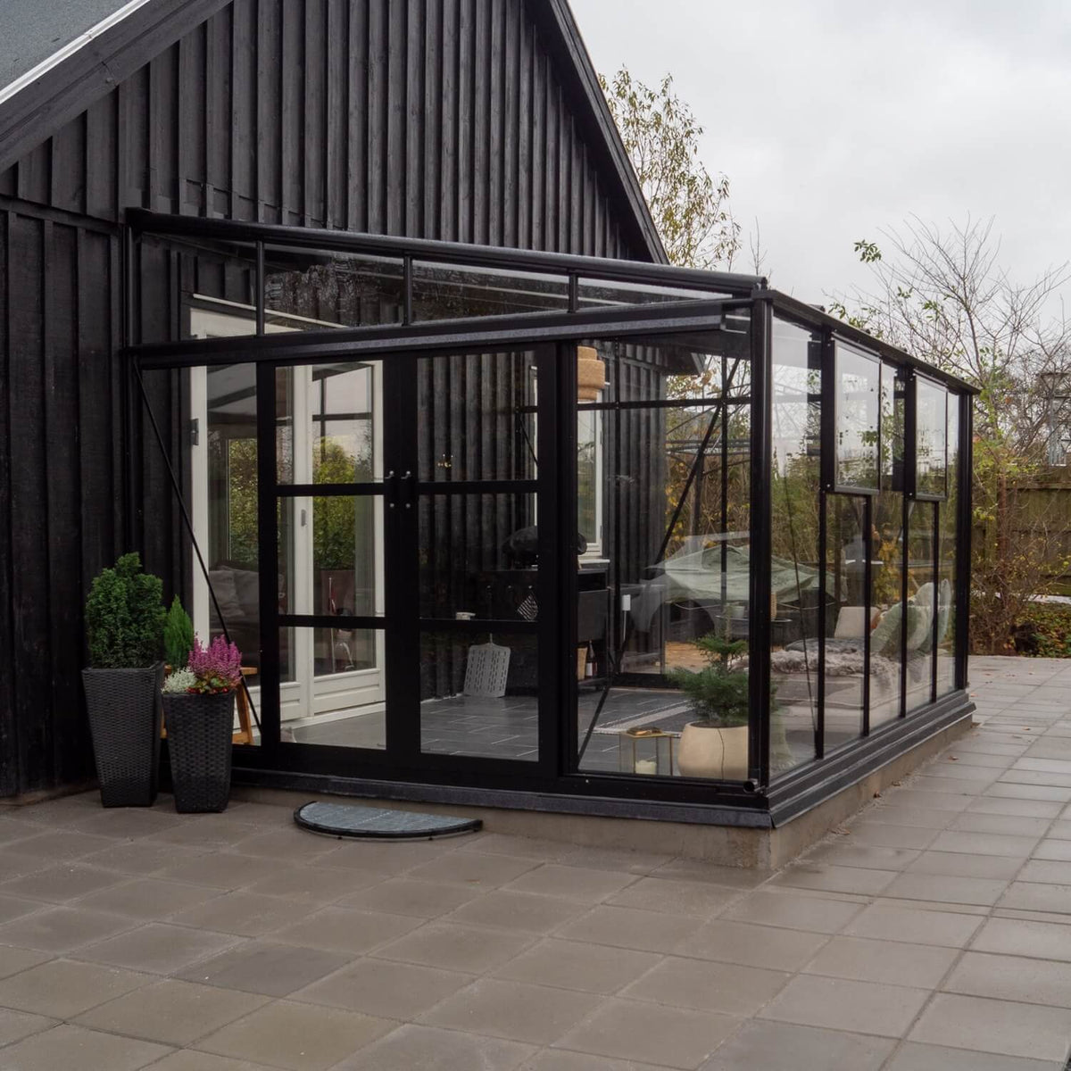 Vægdrivhus Royale 12 M²