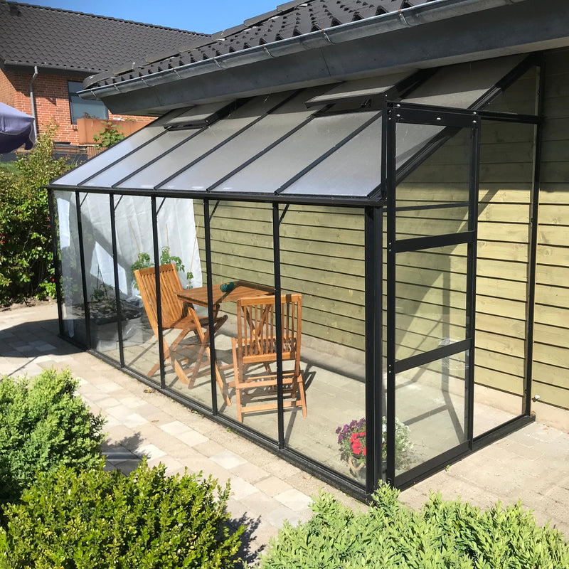 Vægdrivhus Solid 6.3 M²