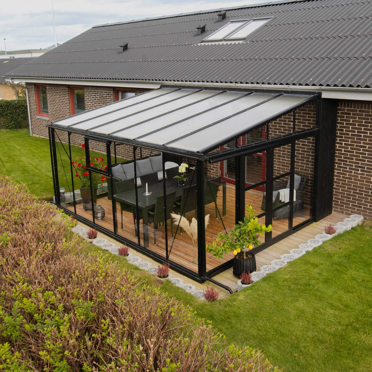 Vægdrivhus Royale 14.2 M²