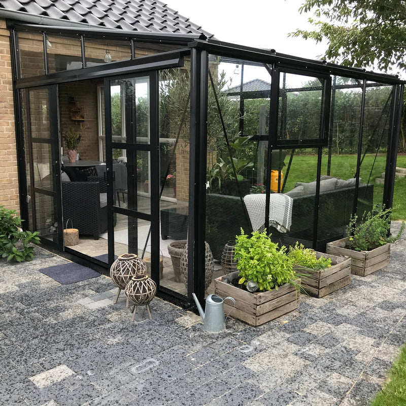 Vægdrivhus Royale 9.6 M²