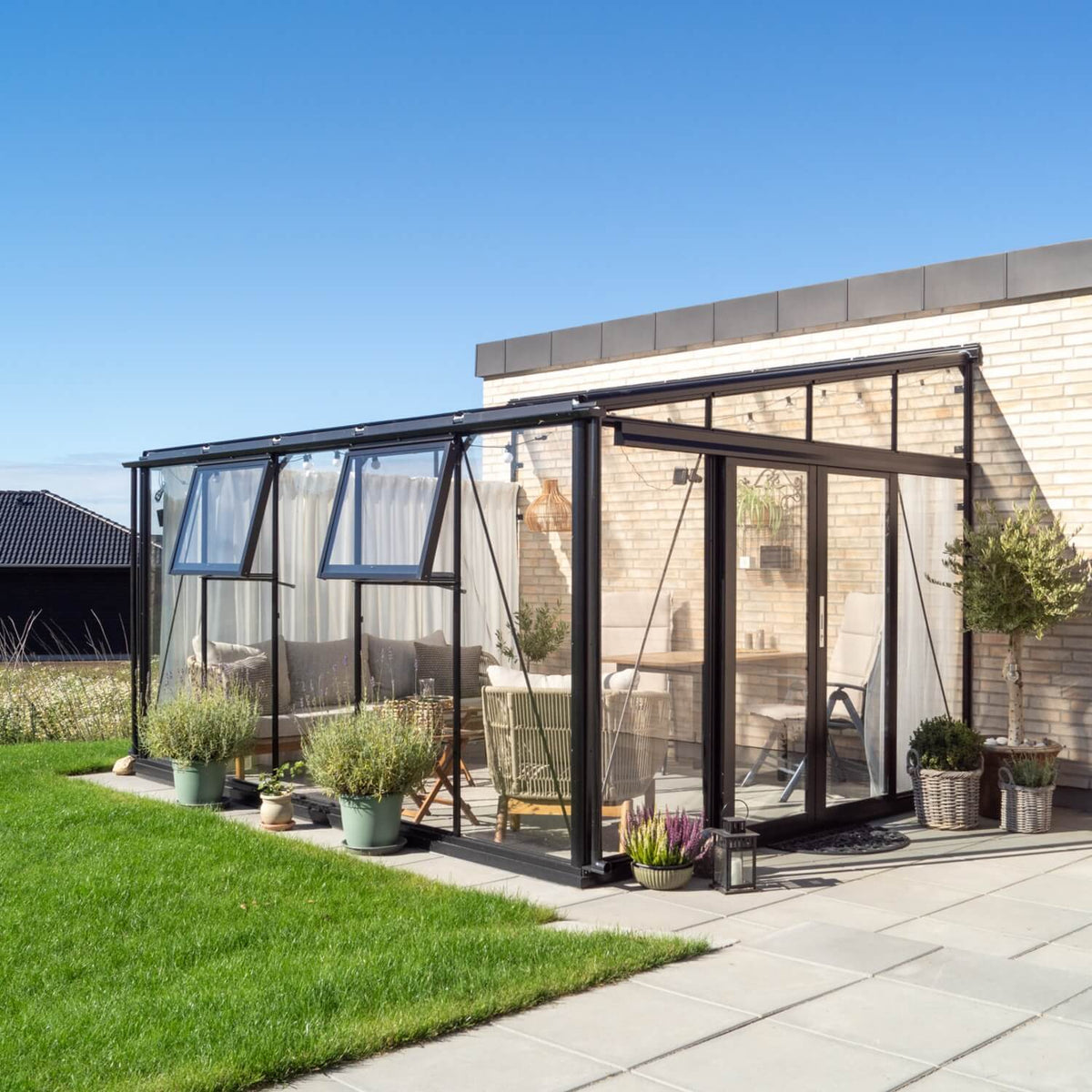 Vægdrivhus Royale 12 M²