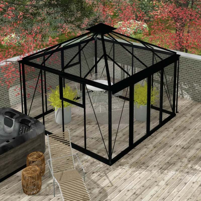 Drivhus Royale Cube 9.8 m² 2.0