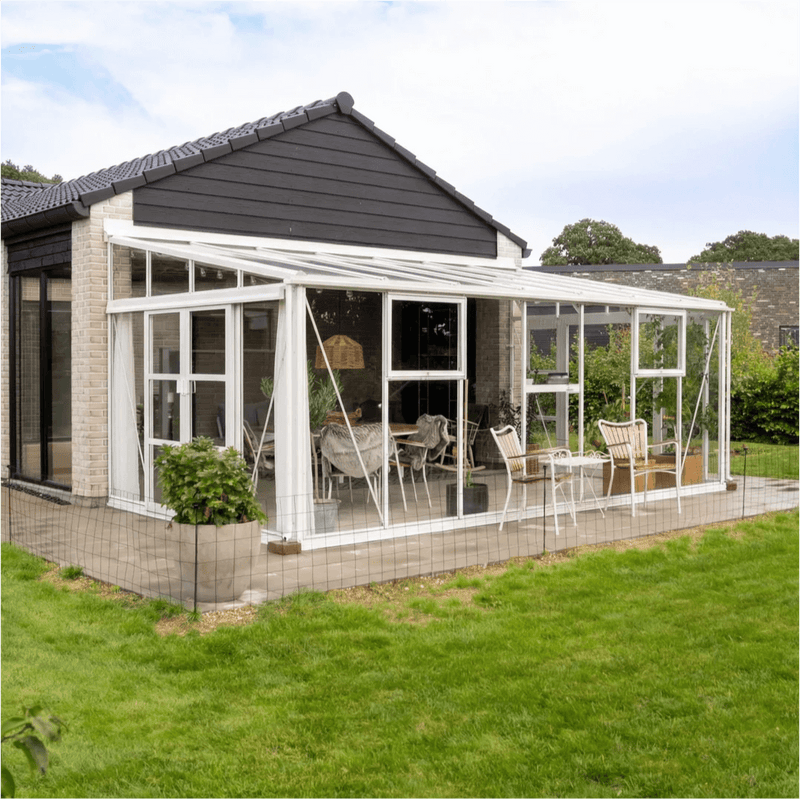 Vægdrivhus Royale 16.5 M²