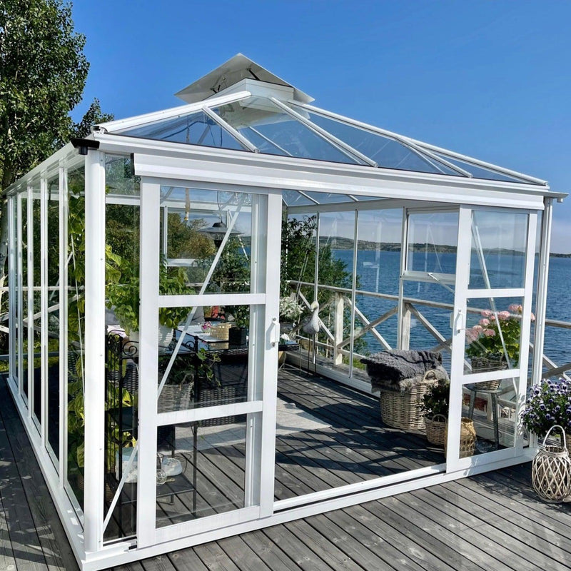 Royale Cube 9,8 m² drivhus-Drivhuse-Hobbydrivhuse