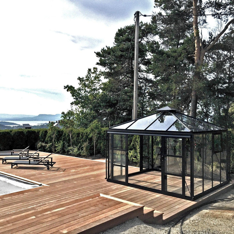 Royale Cube 9,8 m² drivhus-Drivhuse-Hobbydrivhuse