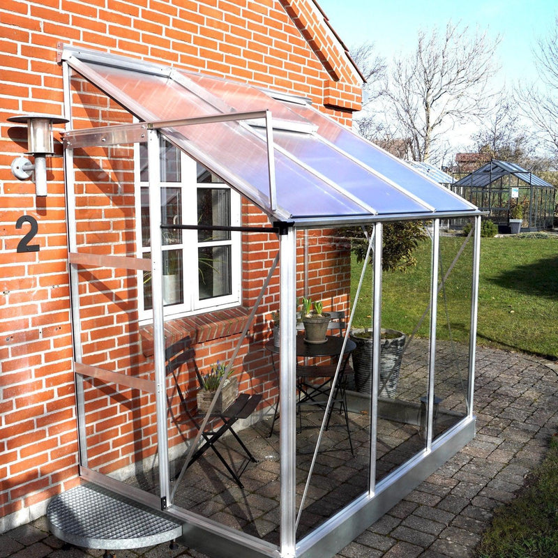 Solid 4,3 M² vægdrivhus-Vægdrivhus-Hobbydrivhuse