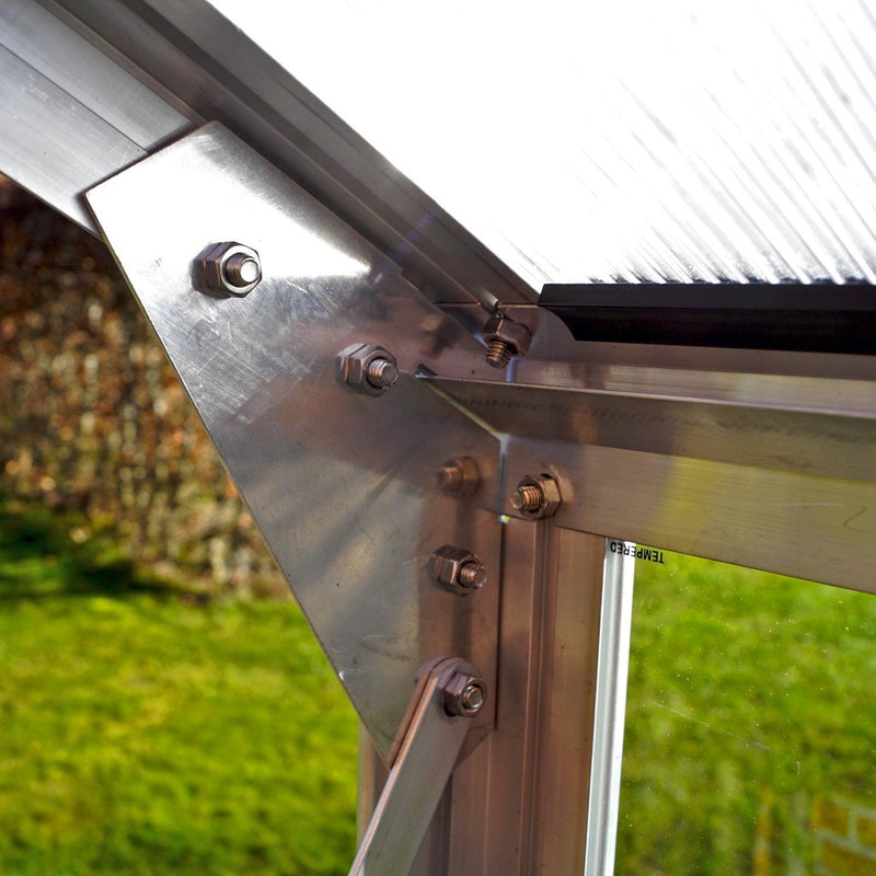 Solid 6,3 M² vægdrivhus-Vægdrivhus-Hobbydrivhuse