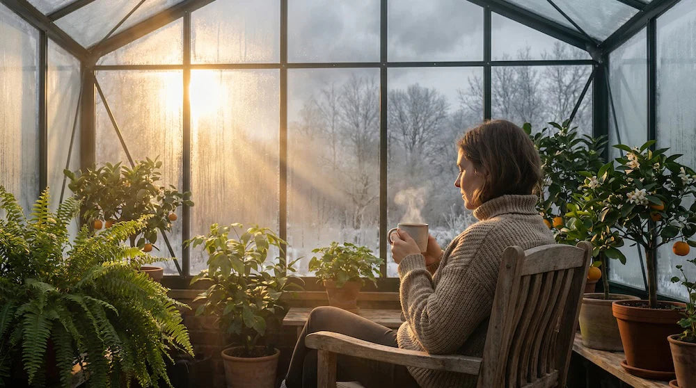 Føler du dig drænet for energi? Sådan bekæmper du vinterens mørke og træthed med dit eget drivhus
