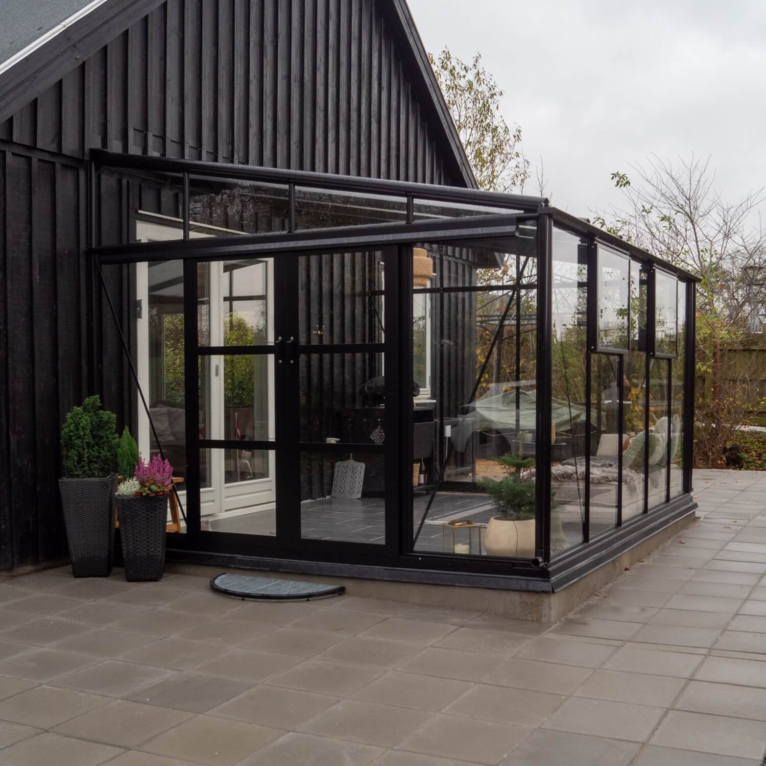 Vægdrivhus Royale 12 M²