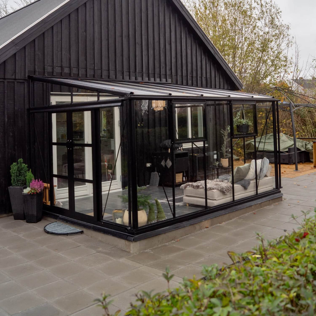 Vægdrivhus Royale 12 M²