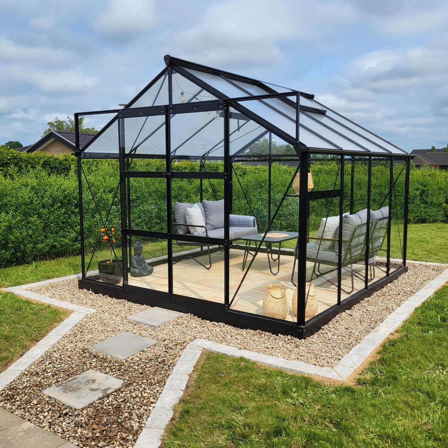 Drivhus Solid 8.5 M²