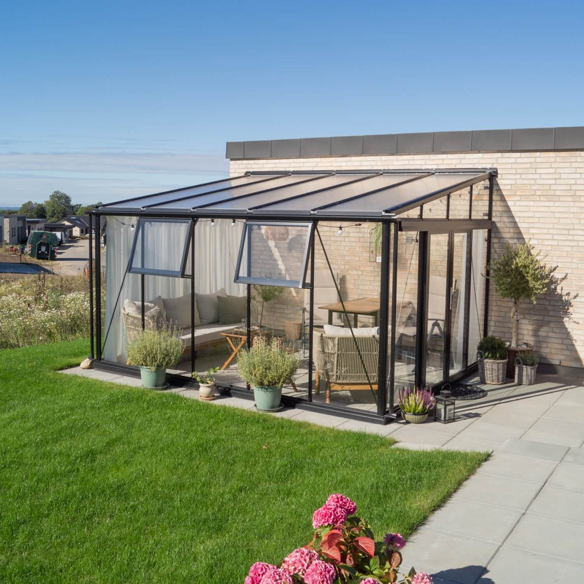 Vægdrivhus Royale 12 M²