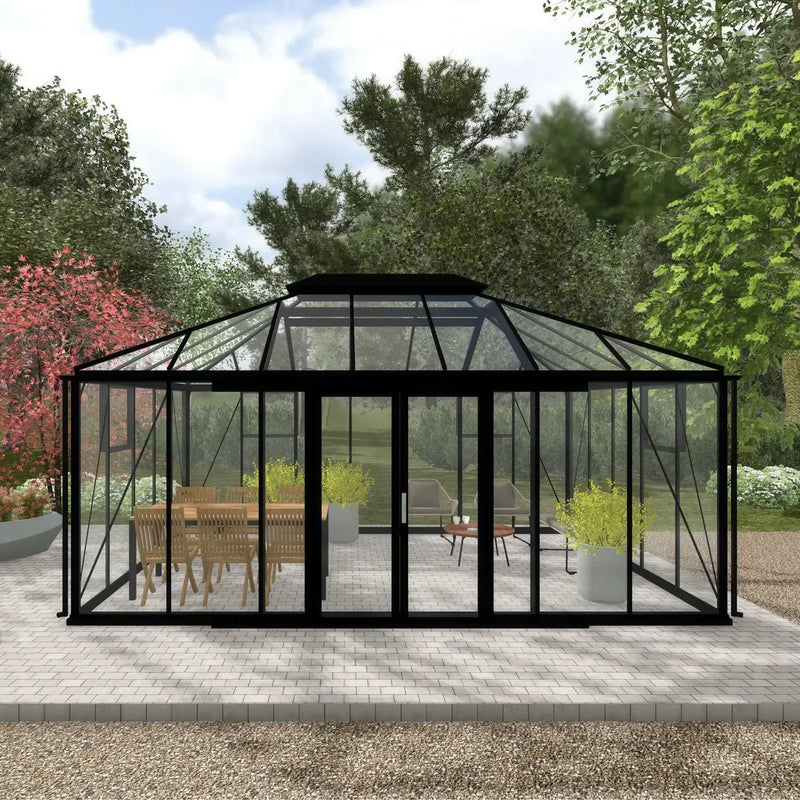 Drivhus Royale Cube Plus 21 m²