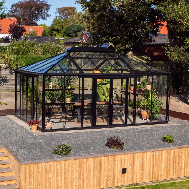 Drivhus Royale Cube Plus 21 m²