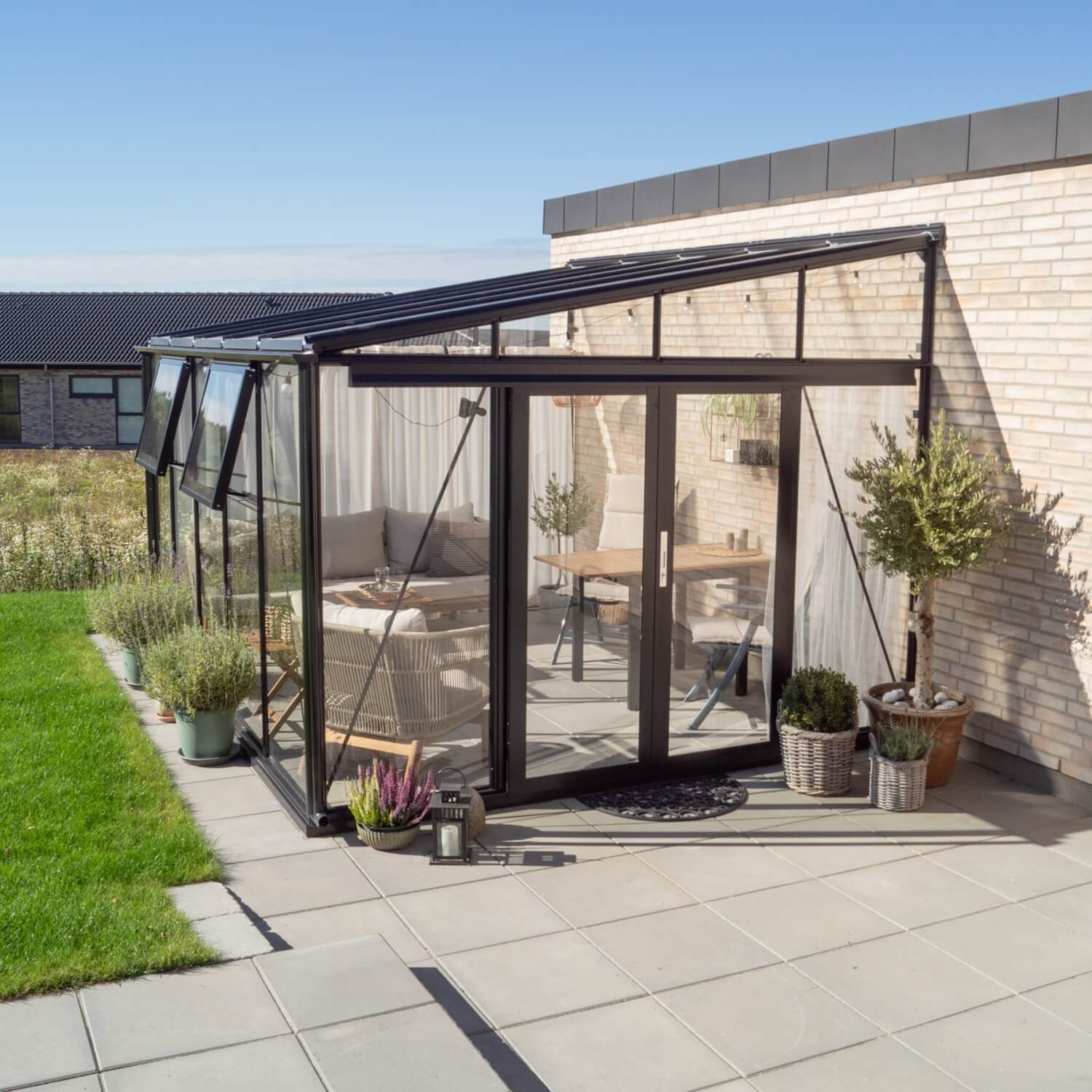 Vægdrivhus Royale 12 M²