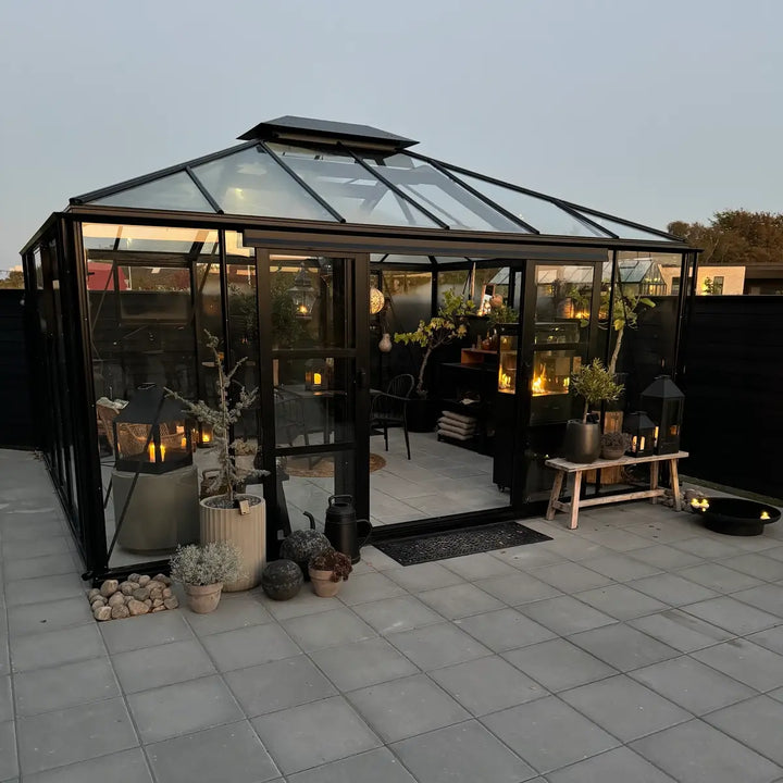 Drivhus Royale Cube Plus 18 m²