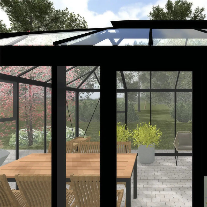 Drivhus Royale Cube Plus 21 m²