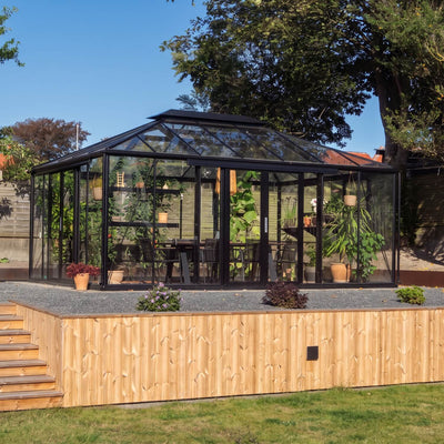 Drivhus Royale Cube Plus 21 m²