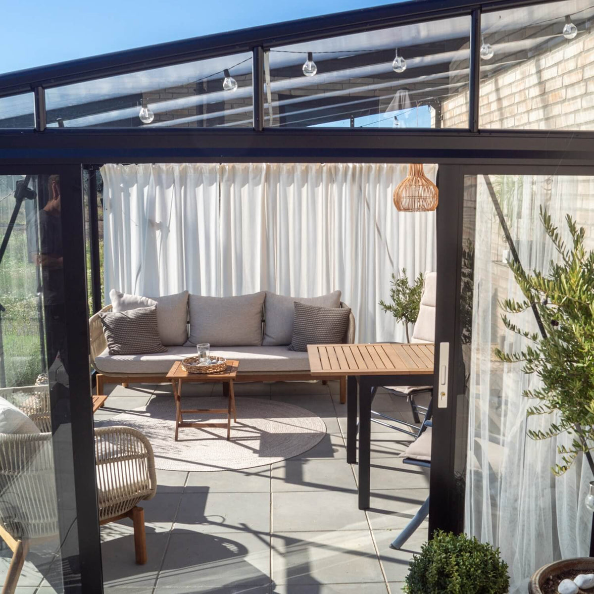 Vægdrivhus Royale 12 M²