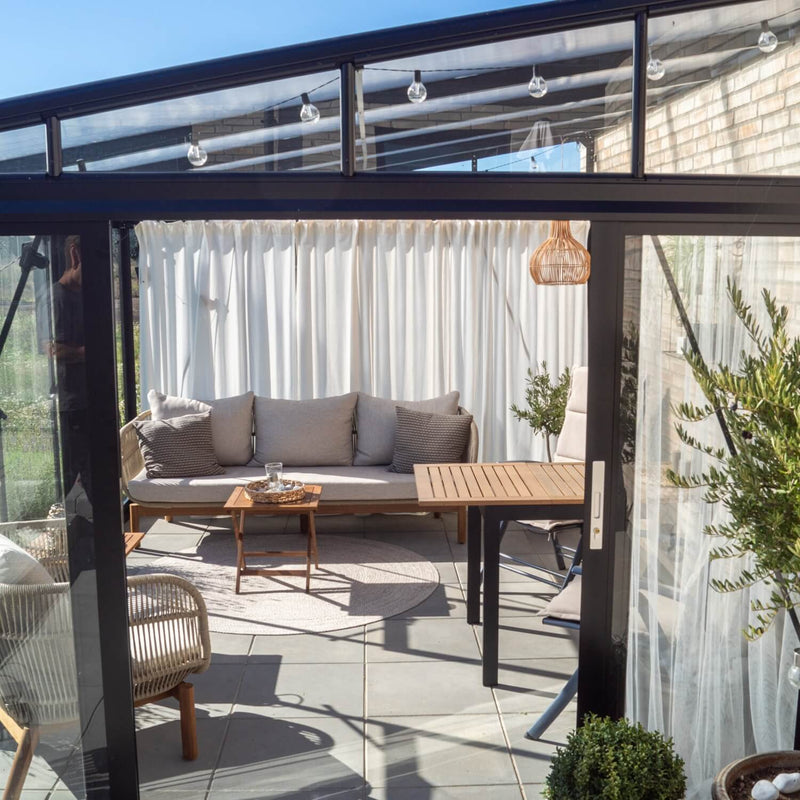 Vægdrivhus Royale 12 M²