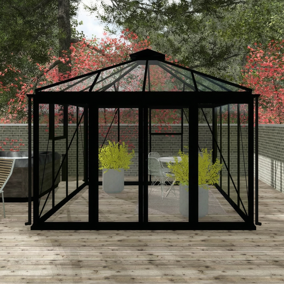 Drivhus Royale Cube 9.8 m² 2.0