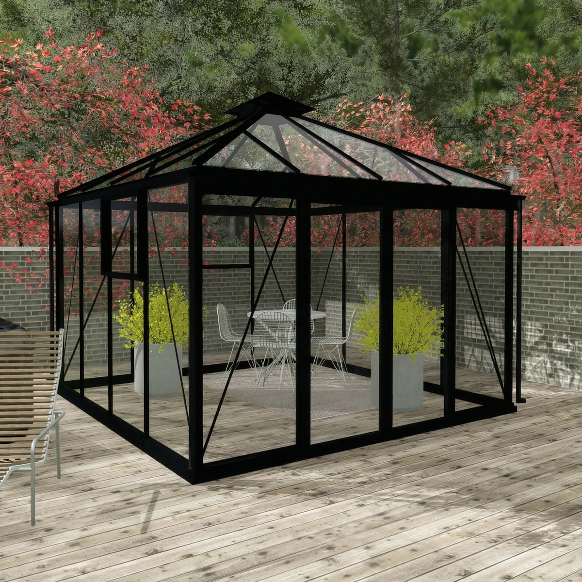 Drivhus Royale Cube 9.8 m² 2.0