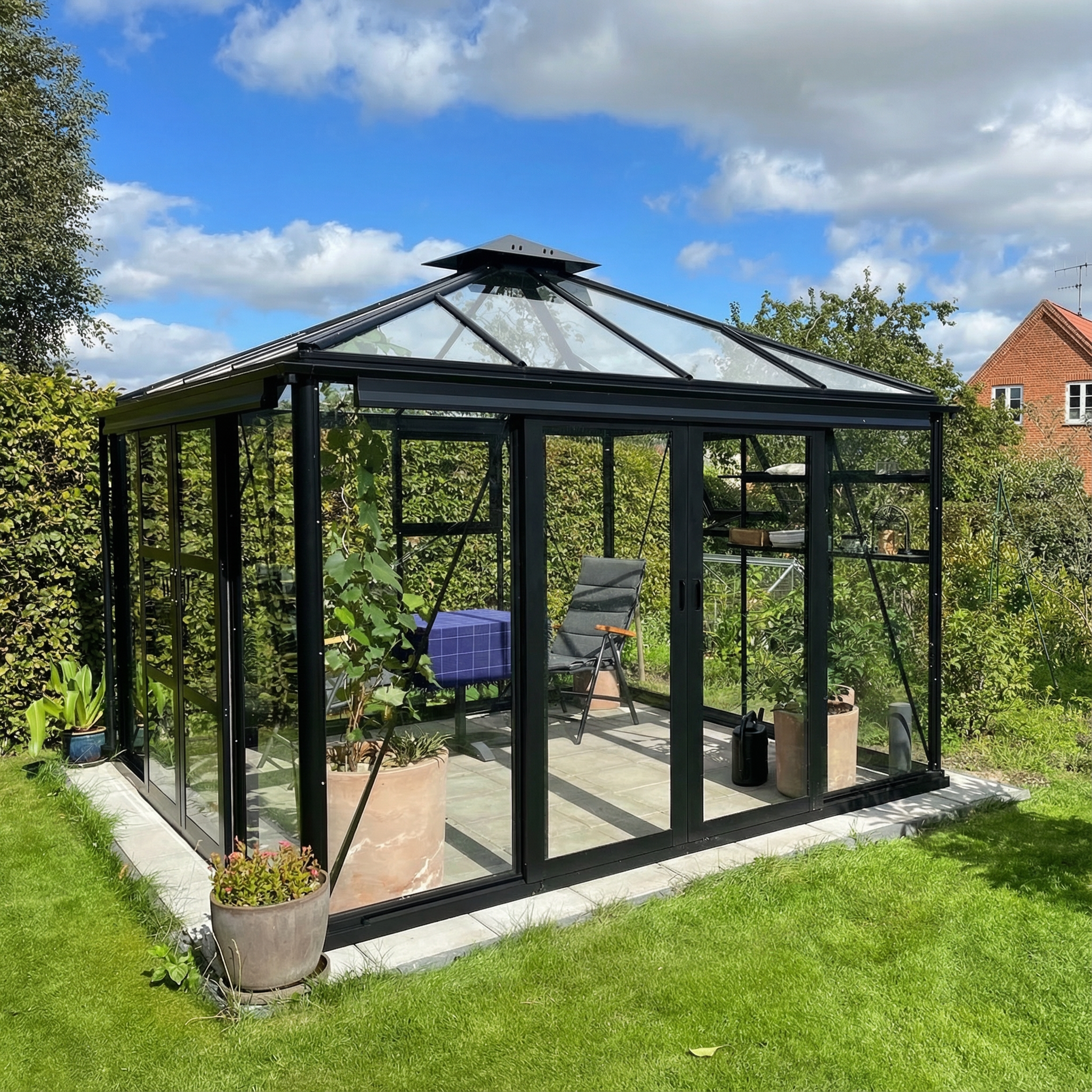 Drivhus Royale Cube 9.8 m² 2.0