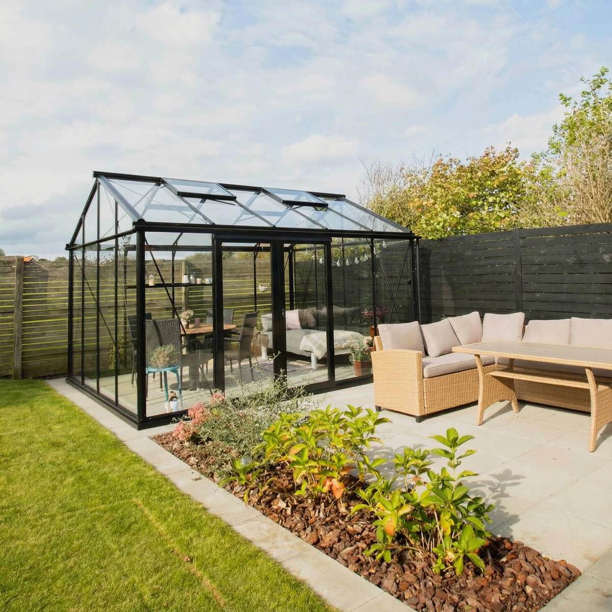 Drivhus Royale 12.1 M² 2.0