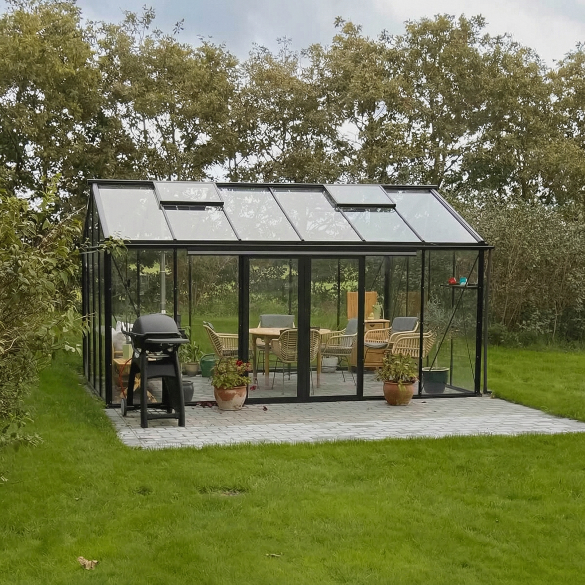 Drivhus Royale 14.5 M² 2.0