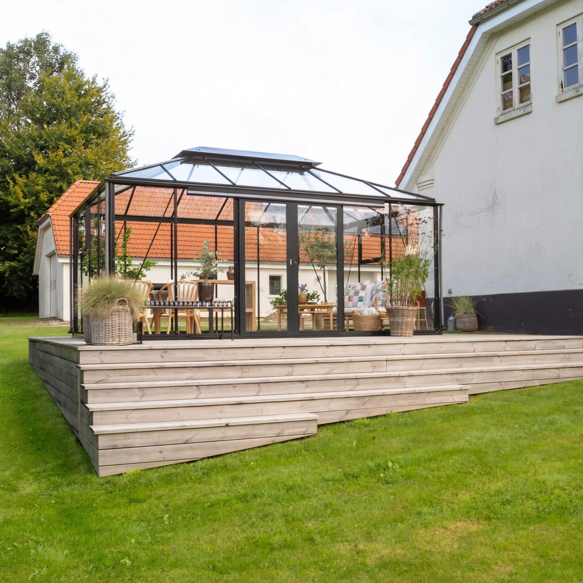 Drivhus Royale Cube 14.5 m² 2.0