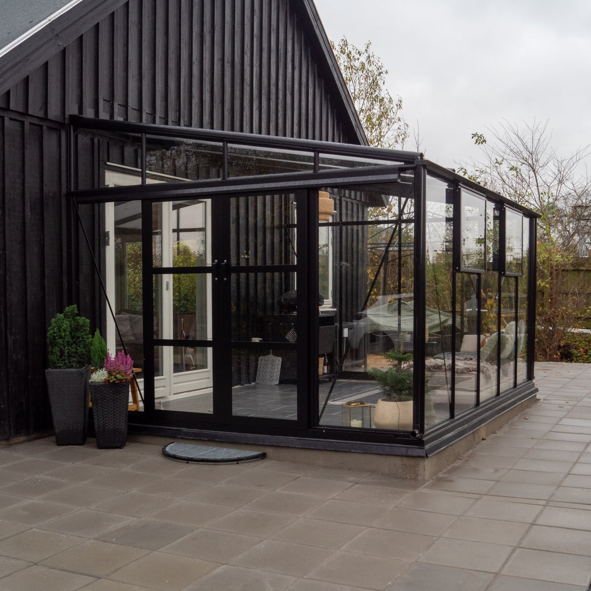 Vægdrivhus Royale 12 M²